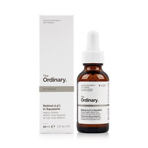 디오디너리 THE Ordinary 레티놀 0.5% 스쿠알란 30ml 1개