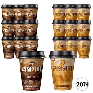 푸르밀 리얼커피, 20개, 250ml