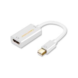 넥스원 CableCeation Mini DP to HDMI 1.2버전 프리미엄 변환젠더 CD0009 0.1m 화이트