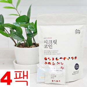 빅마마 시크릿코인 편안한맛, 80g, 4개