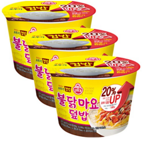 맛있는 오뚜기 컵밥 불닭마요덮밥, 277g, 6개