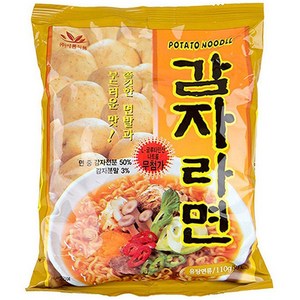 [새롬식품] 감자라면 (110g), 10개