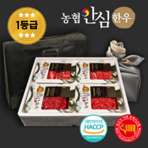 [명품한우] 100박스 한정가 농협 한우 소고기 선물세트 1등급 구이용 냉장 1.2kg 등심 안심 채끝, 1박스