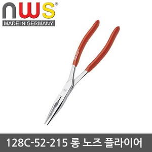 NWS 롱로즈 128C-52-215 롱노즈 메카닉플라이어 8인치플라이어 롱노즈플라이어, 1개