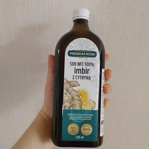 프리미엄로사 생강 레몬 원액 100% 500ml, 1개