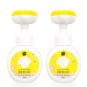 베리크린 고양이발모양 거품비누 핸드워시 본품 2개, 320ml