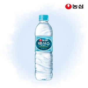 농심 백산수 생수 500ml 20개