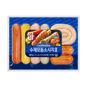 사조오양 수제모듬 소시지 385g(냉동)*12개, 385g, 12개