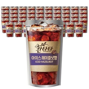 칸타타 헤이즐넛 파우치 230ml 50팩, 50개