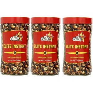 Joycie Elite Elite Instant Pure Coffee 엘리트 인스턴트 퓨어 커피 200g 3개, 1개입