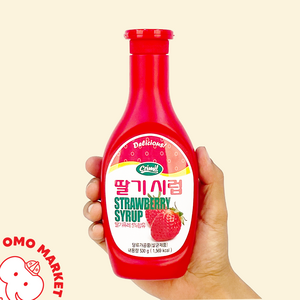 서강 딸기시럽 530g X 10개/과일시럽 팥빙수시럽 연유 소스, 10개