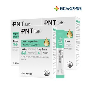 GC녹십자웰빙 PNT 액상마그네슘, 600ml, 3개