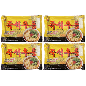 우불식당 즉석우동, 221.5g, 4개