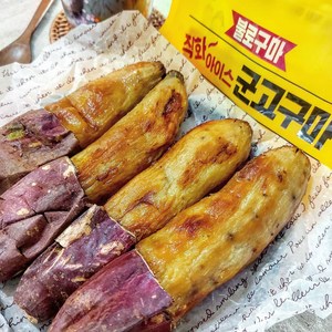 불로구마 직화구이 냉동고구마 꿀고구마 500g+300g, 2개