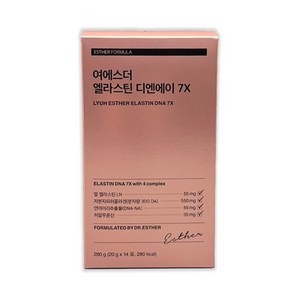 여에스터 엘라스틴 디엔에이 7X 14포 1박스, 280g, 1개