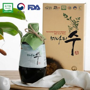 특허받은 미나리 수 700ml 유기농 고농축 원액 엑기스 청 항아리숙성 건강즙 선물세트, 1개