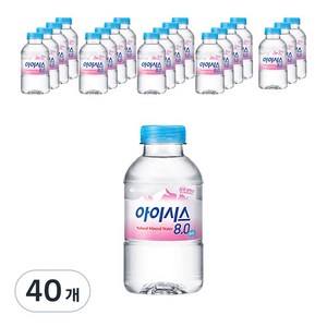 아이시스 8.0 생수, 200ml, 40개