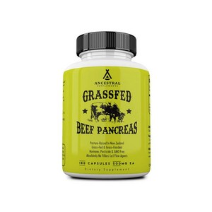 앤세스트랄 서플먼트 췌장영양제 180정/ Ancestal Supplements, 1개, 180정