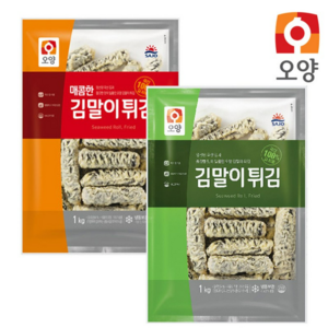 오양 김말이1kg+매콤김말이1kg, 1개
