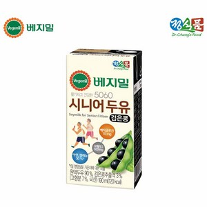 베지밀 5060 시니어두유 190ml x 72팩, 72개