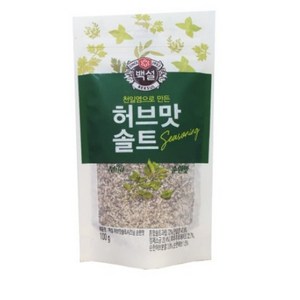 CJ 백설 허브맛솔트(순한맛)100g, 100g, 4개