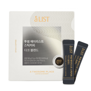 aLIST 스틱커피 다크 블렌드, 1.1g, 150개입, 1개