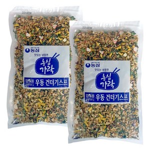 농심가락 업소용 우동 건더기스프 500g X 2개