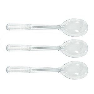 아이스크림스푼 투명 12cm 벌크포장, 2개, 500개