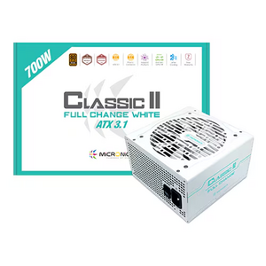 마이크로닉스 Classic II 풀체인지 700W 80PLUS BRONZE 230V EU 화이트, ATX3.1 신버젼