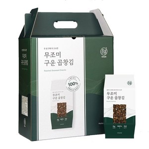 [파파공방] 무조미 구운 곱창김, 90g, 1개