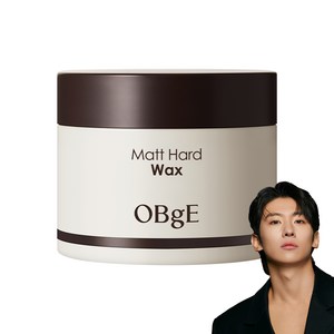 OBge 퍼퓸 매트 하드 헤어왁스, 120g, 2개