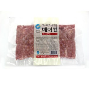 청정원 고소하고 바삭한 베이컨, 1kg, 1개