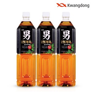 광동 숙취해소 진한 헛개차, 1.5L, 6개