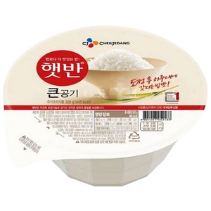 햇반 백미밥, 300g, 16개