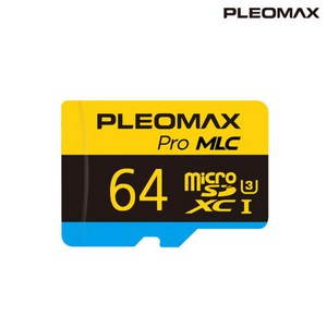 플레오맥스 PRO 블랙박스용 micoSD MLC 메모리모음전, 64GB, 1개