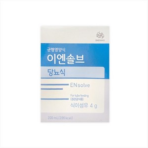 대상웰라이프 이엔솔브 당뇨식, 200ml, 30개