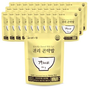 리잇 귀리곤약밥 79kcal, 150g, 30개