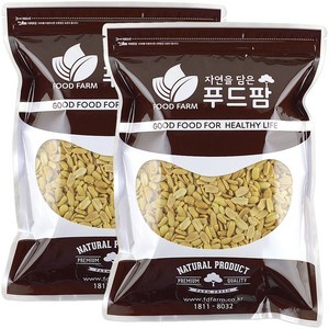 푸드팜 땅콩 햇 볶음땅콩(반태), 2개, 1kg