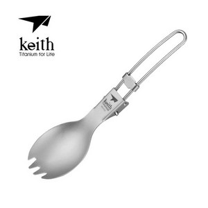 키이스 Keith Folding Titanium Spok 티타늄 폴딩 스포크_Ti5301, 1개