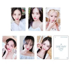 포카에라 IVE 아이브 A DREAMY DAY 썸머 앨범 포토 카드 김가을 안유진 레이 장원영 리즈 이서 랜덤 카드 3장, B