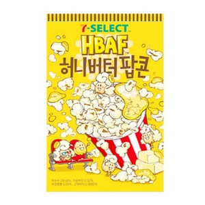 바프 허니버터 팝콘, 12개, 80g