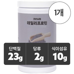 식사대용 단백질 쉐이크 데일리 프로틴, 볶은 흑임자, 1개, 650g