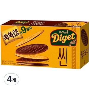 다이제 씬 252g, 4개