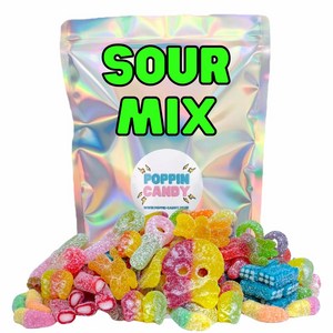 스웨덴 스웨디시 사워믹스 캔디 SOUR MIX 180g, 1개