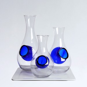 히야또 유리 사케병 500ml, 1개