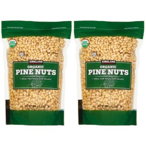 커클랜드 오가닉 잣 680G 2팩 KIRKLAND ORGANIC PINE NUTS, 2개