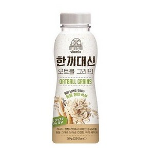 알티스트 한끼대신 오트볼 그레인 쉐이크, 50g, 6개