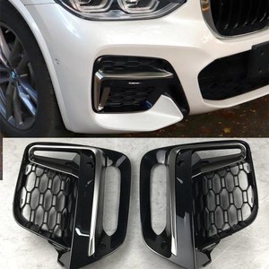 자동차 전면 안개등 램프 커버 BMW X3 G01 X4 G02 2018 2019 2020, 1개, NO FOG LIGHT HOLE