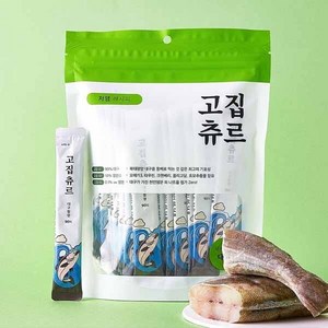 고집츄르 고양이츄르 저염 레시피, 60개, 북태평양 대구, 330g