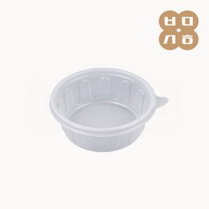 백만상회 [EL]일회용 158파이 삼계탕용기 소(반투명) 200개 세트, 1개, 200세트